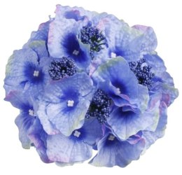 Hortensja niebieska główka wyrobowa sztuczny kwiat jak żywy