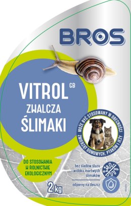 BROS - Vitrol GB zwalcza ślimaki 2kg BROS