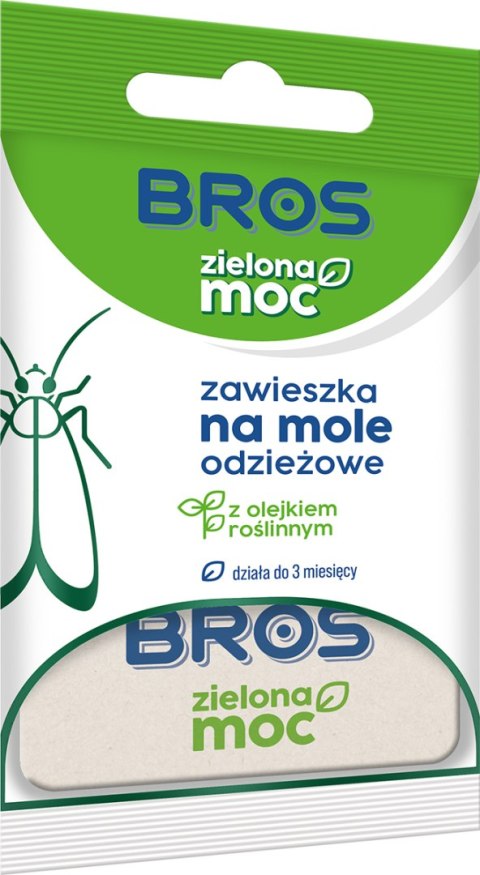 BROS - Zielona Moc zawieszka na mole odzieżowe BROS
