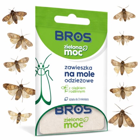 BROS - Zielona Moc zawieszka na mole odzieżowe BROS