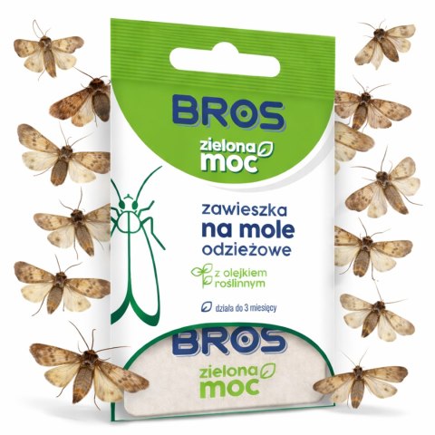 BROS - Zielona Moc zawieszka na mole odzieżowe BROS