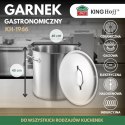 GARNEK GASTRONOMICZNY Z POKRYWĄ STALOWĄ 50L KINGHOFF KH-1966
