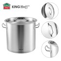 GARNEK GASTRONOMICZNY Z POKRYWĄ STALOWĄ 50L KINGHOFF KH-1966