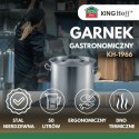 GARNEK GASTRONOMICZNY Z POKRYWĄ STALOWĄ 50L KINGHOFF KH-1966
