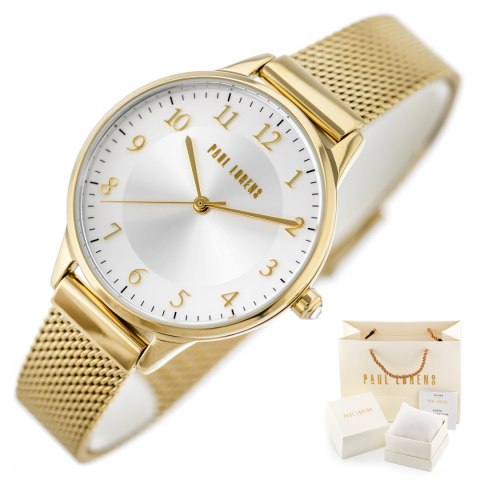 ZEGAREK DAMSKI PAUL LORENS - PL12189B-3D1 (ZG550C) + BOX