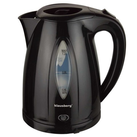 CZAJNIK ELEKTRYCZNY 1,2L KLAUSBERG KB-9001 CZARNY