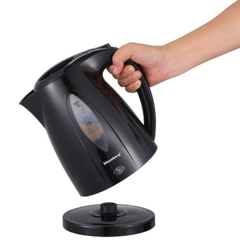 CZAJNIK ELEKTRYCZNY 1,2L KLAUSBERG KB-9001 CZARNY