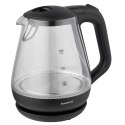 CZAJNIK ELEKTRYCZNY SZKLANY 1,2L KLAUSBERG KB-9003 LED