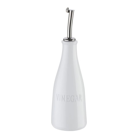 Dozownik do octu, porcelana/stal nierdzewna, 0,25 l, śred. 7 x 23,5 cm