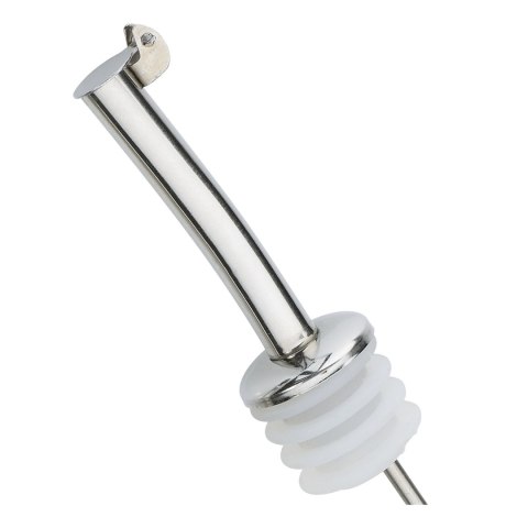 Dozownik do oliwy, porcelana/stal nierdzewna, 0,25 l, śred. 7 x 23,5 cm