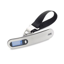 Elektroniczna waga do bagażu, do 50 kg, 15 cm, metaliczna