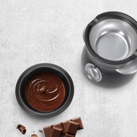 Elektryczne fondue czekoladowe, 2 ustawienia temperatury, 0,25 l