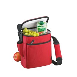 Torba termiczna, 6,0 l, 21x12,5x24 cm, czerwona