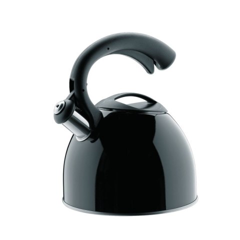 Czajnik z gwizdkiem, 2,5 l, śred. 19,5x25 cm, czarny