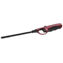 Zapalarka gazowa, elastyczna szyjka, dł.35 cm, czerwona