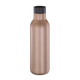Butelka termiczna, stal nierdzewna, 0,45 l, śred. 7 x 23 cm, różowe złoto