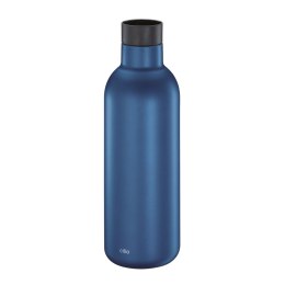 Butelka termiczna, stal nierdzewna, 0,65 l, śred. 8 x 24,5 cm, niebieska matowa
