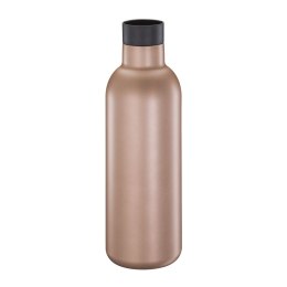 Butelka termiczna, stal nierdzewna, 0,65 l, śred. 8 x 24,5 cm, różowe złoto
