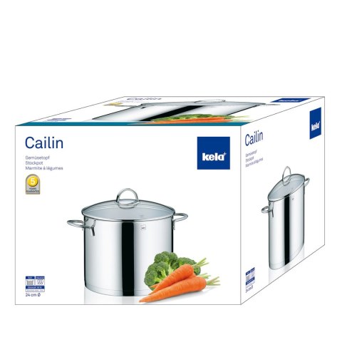 Garnek z pokrywką, 9,0 l, śred. 24 cm