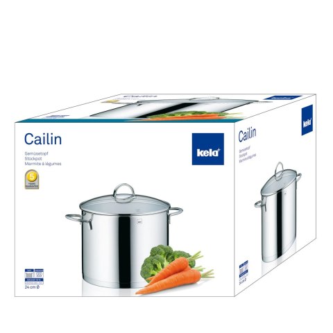 Garnek z pokrywką, 9,0 l, śred. 24 cm