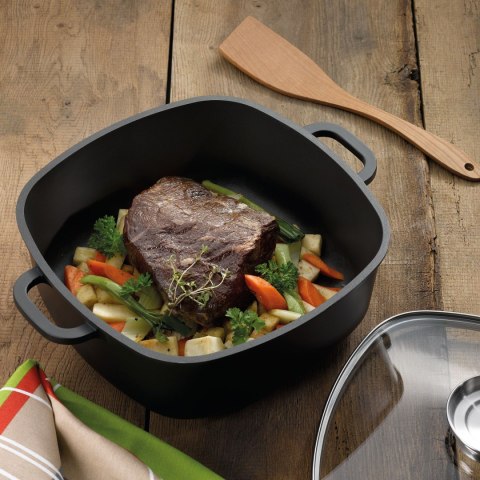 Patelnia do serwowania 6,0 l, 28x28x11 cm