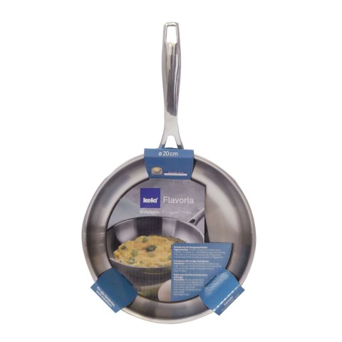 Patelnia stalowa,20×5 cm