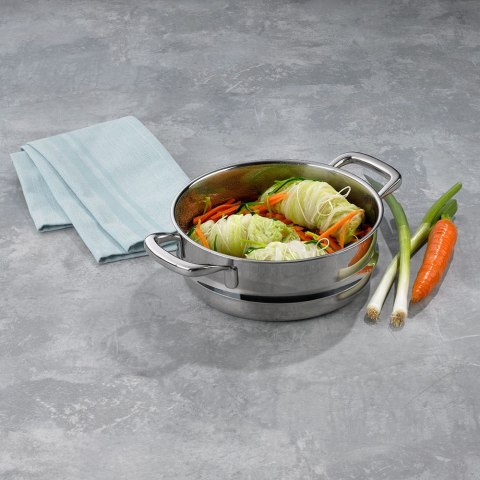 Wkład do gotowania na parze, stal nierdzewna