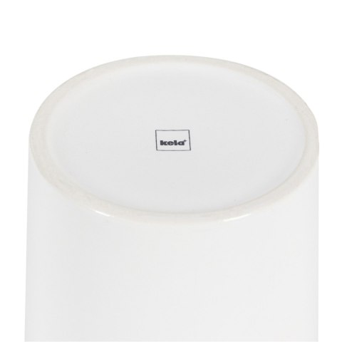 Ceramiczny pojemnik na cebulę z bambusową pokrywą, śred. 13,5 x 21 cm