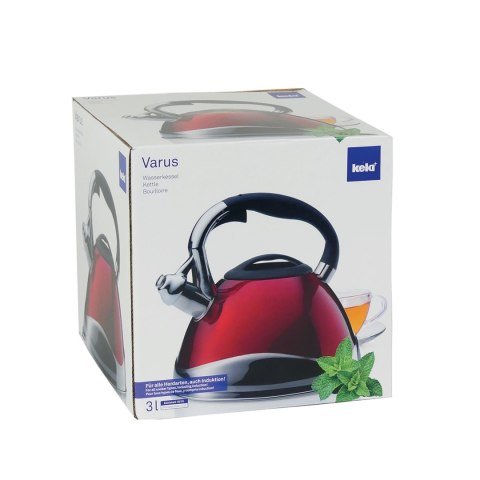 Czajnik, 3,0 l, czerwony