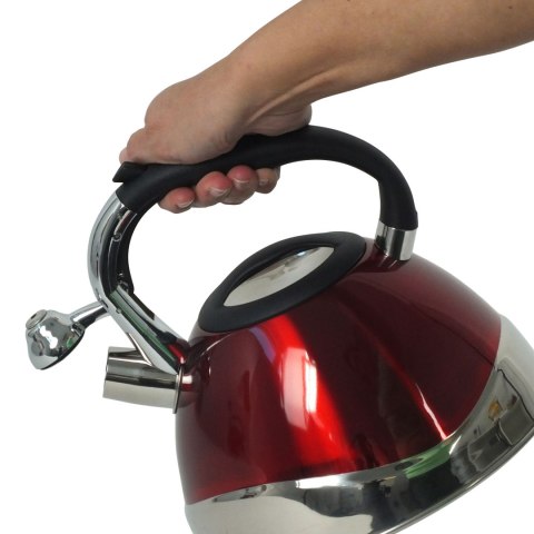 Czajnik, 3,0 l, czerwony