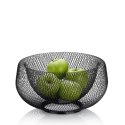 Kosz na owoce, śred. 28,5 x 14,5 cm, czarny