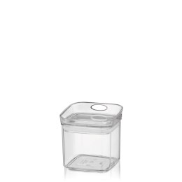 Plastikowy pojemnik kuchenny, 10,5x10,5x10,5 cm, 0,5 l