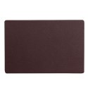 Podkładka ze skóry ekologicznej, 45x30 cm, brązowa