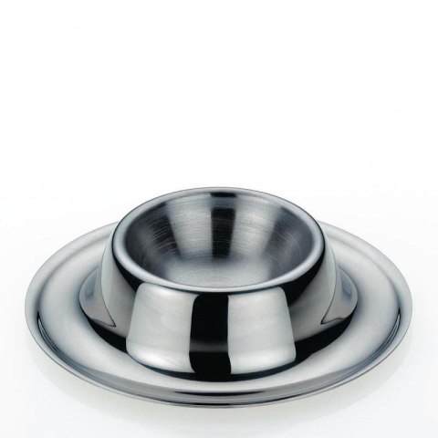 Kieliszki na jajka stalowe, 4 szt.