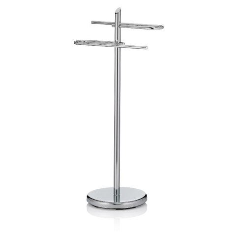 Wieszak na ręczniki, śred.25,5 cm, wys. 88 cm, chromowany