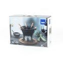 Żeliwny zestaw do fondue, dla 6 os., 1,0 l, śred. 26,5 x 21,5 cm