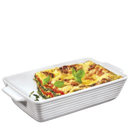 Brytfanna porcelanowa, prostokątna, 24 x 15 x 5,5 cm