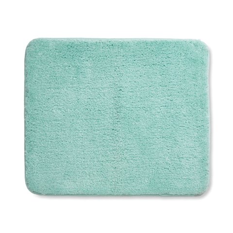 Dywanik łazienkowy z mikrofibry, 1500g/m2, 100 x 60 cm, miętowy