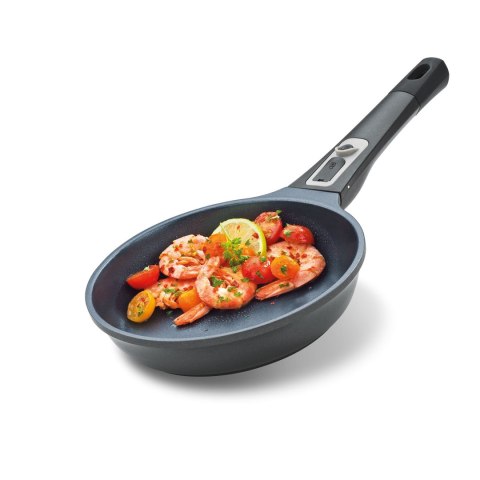 Aluminiowa patelnia z powłoką nieprzywierającą, odłączana rączka, śred. 20 cm