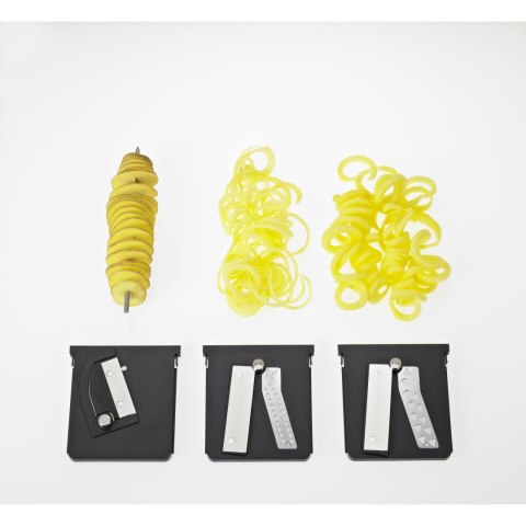 Krajalnica spiralna Super, 22x30x17 cm, czarna