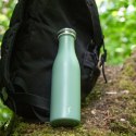 Butelka termiczna, stalowa, 0,5 l, zielona