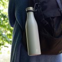 Butelka termiczna, stalowa, 0,75 l, szara