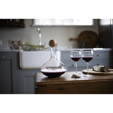 Karafka z dębowym korkiem, 2,0 l, 27,5 cm