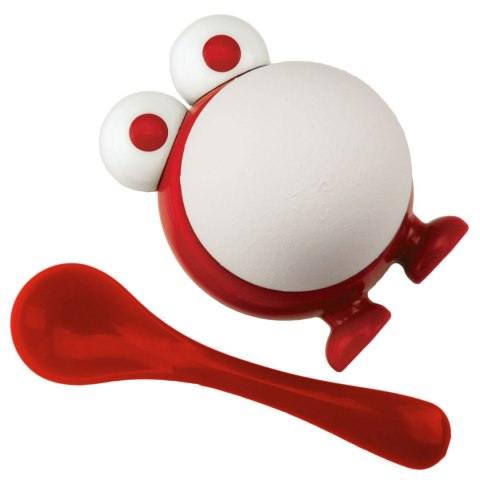 Kieliszek do jajka na miękko, z łyżeczką, śred. 4,5 cm