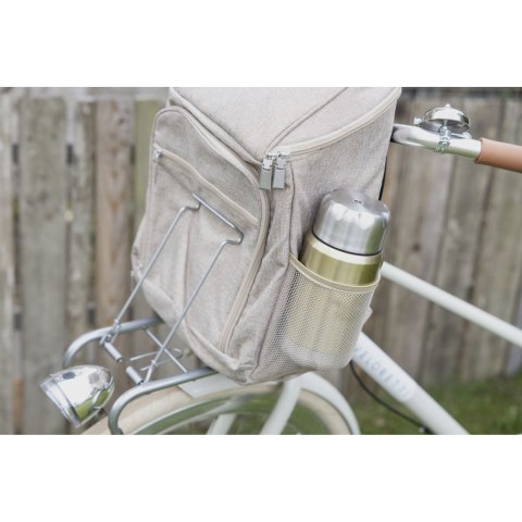 Plecak termiczny City, beżowy, 21 l, 30 x 20 x 44 cm