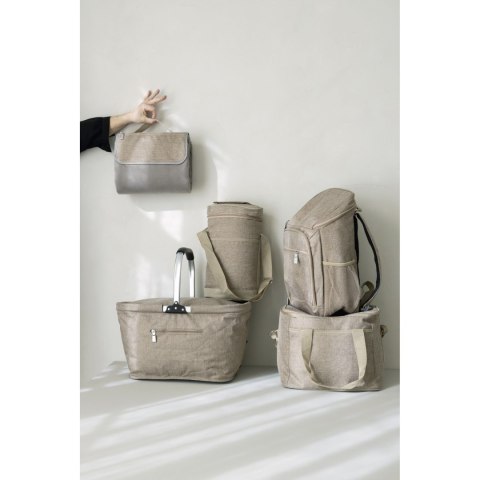 Plecak termiczny City, beżowy, 21 l, 30 x 20 x 44 cm