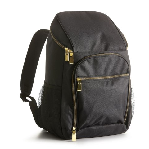 Plecak termiczny City, czarno-złoty, 21 l, 30 x 20 x 44 cm