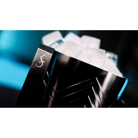 Wiaderko na lód o podwójnych ściankach, stal nierdzewna, 1,5 l, śred. 15 x 18 cm, ciemnoszare