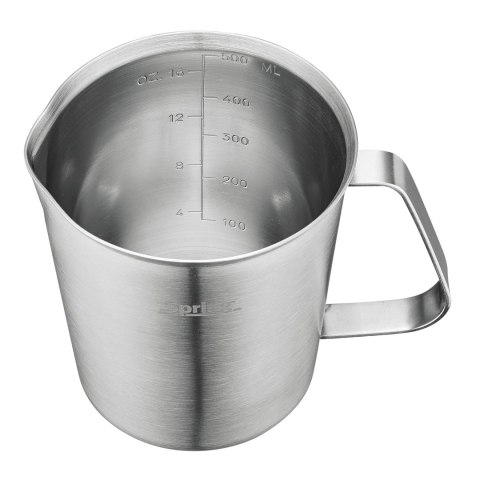 Dzbanek-miarka kuchenna, stal nierdzewna, 0,5 l, śred. 9 x 10,5 cm