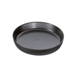 Naczynie żaroodporne, ceramika, 1,7 l, śred. 28 cm, czarne